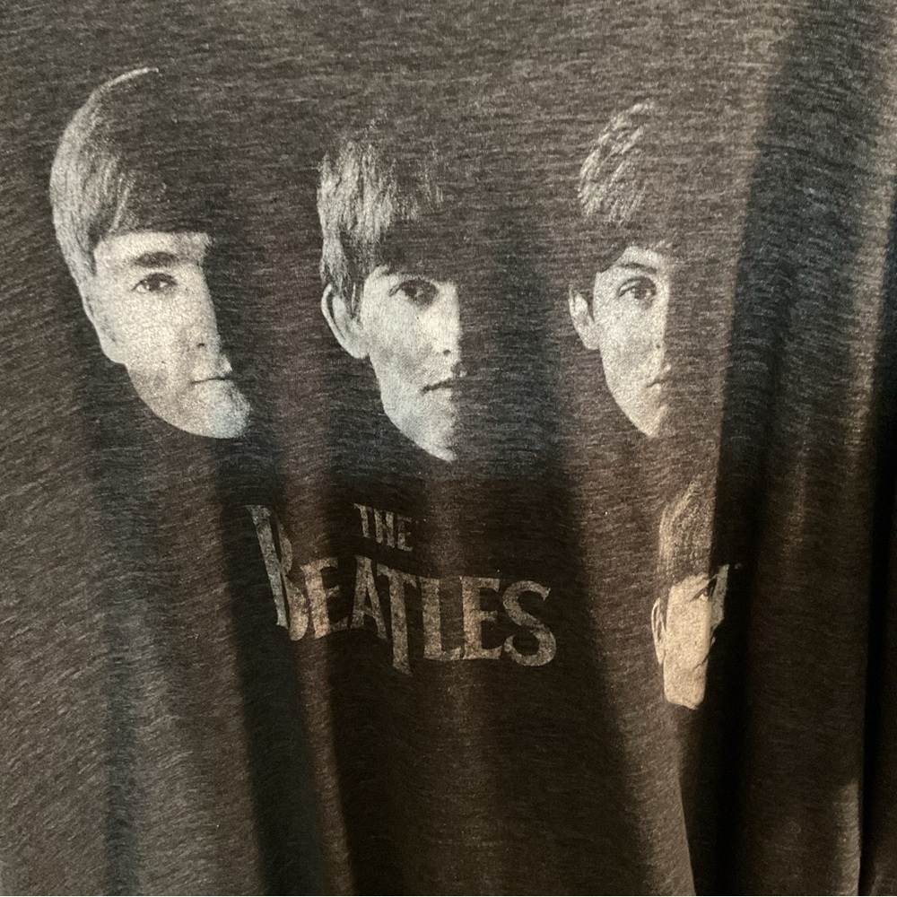 The Beatles Dark Gray T-shirt - Picture 2 of 4